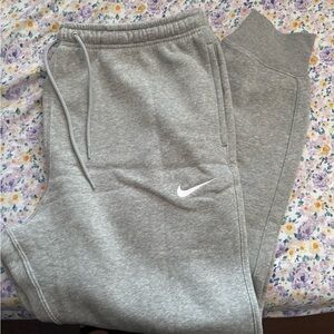 Nike Mens Light Gray Joggers “Hockey”